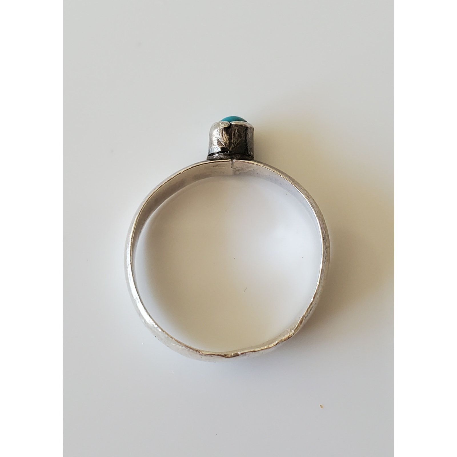 Other Dainty Sterling Turquoise Ring Size ONE SIZE - 5 Thumbnail