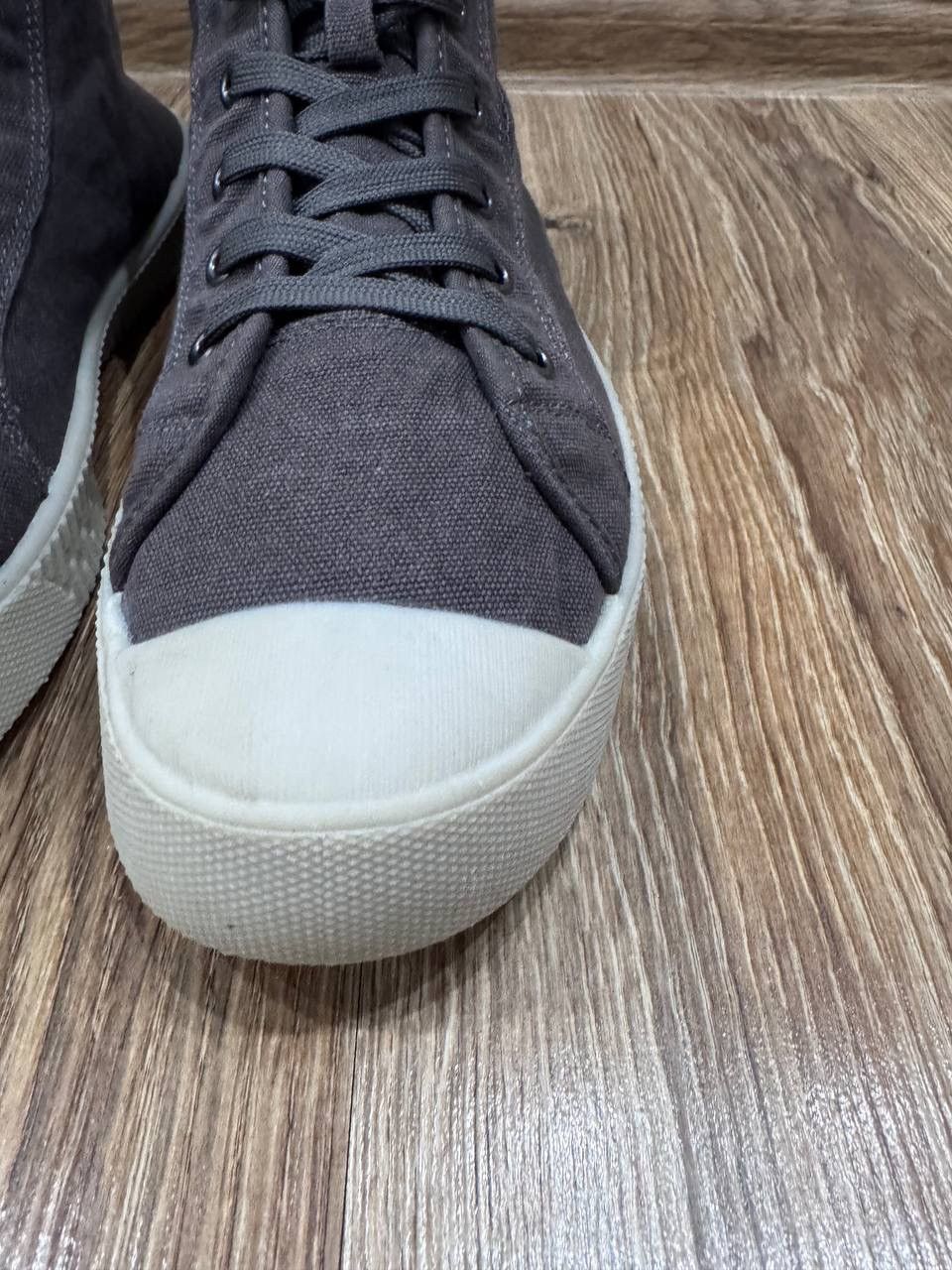 Allsaints Allsaints Max Canvas High Top Sneakers Shoes Size US 13 / EU 46 - 6 Thumbnail