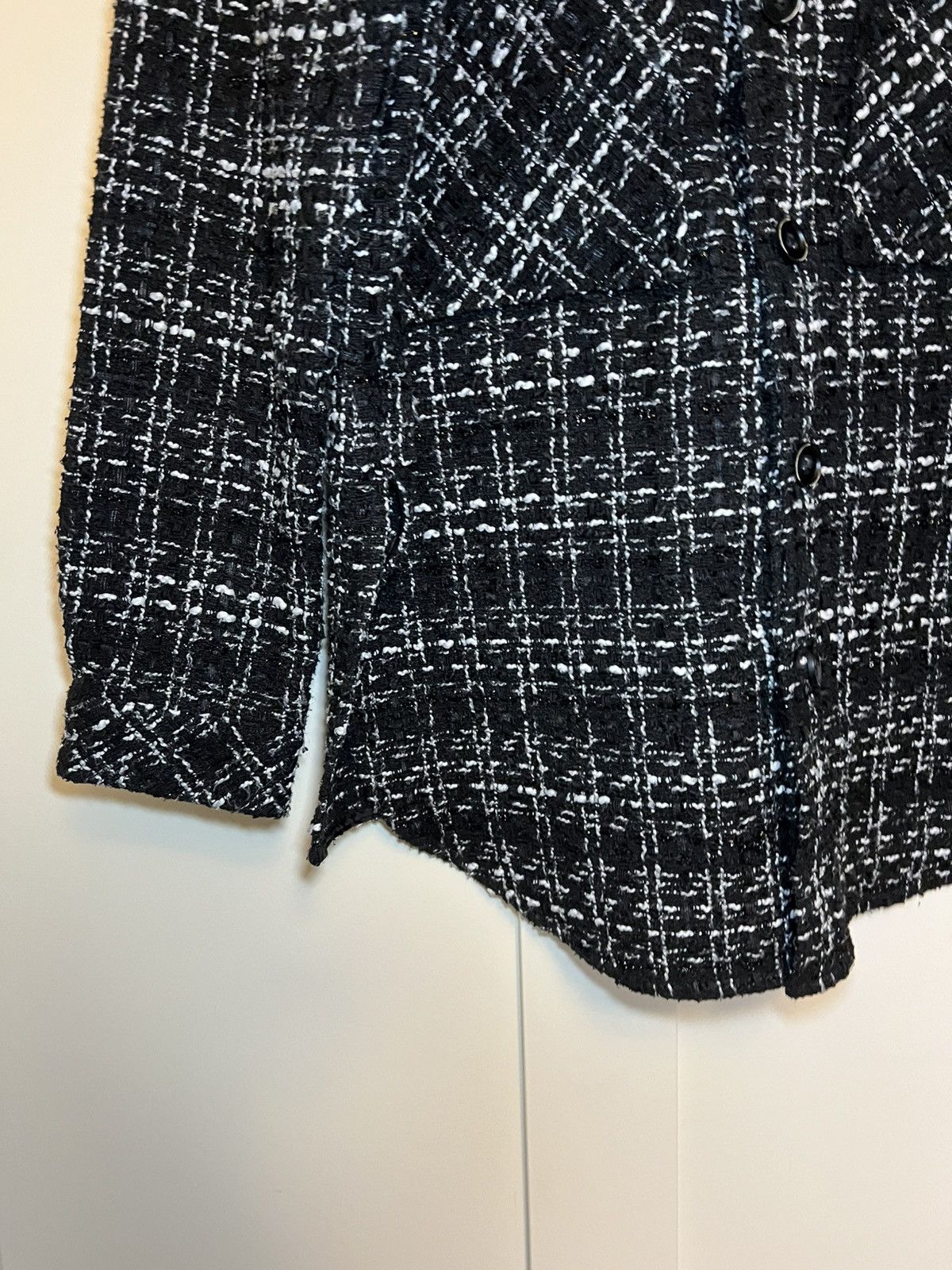 Vintage Vintage Charlie Luciano tweed button up longdleeve Size XL / US 12-14 / IT 48-50 - 9 Thumbnail