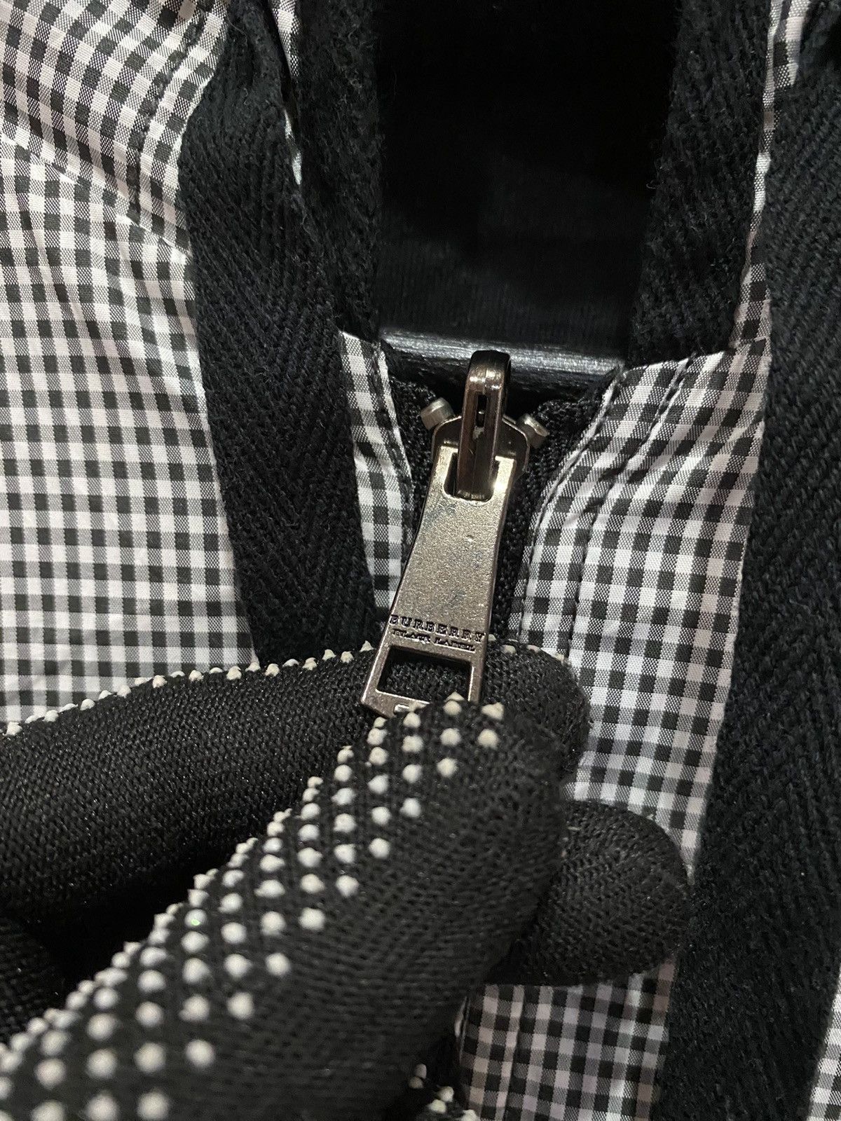 Burberry Authentic Burberry Black and White Gingham Jacket Size US S / EU 44-46 / 1 - 4 Thumbnail