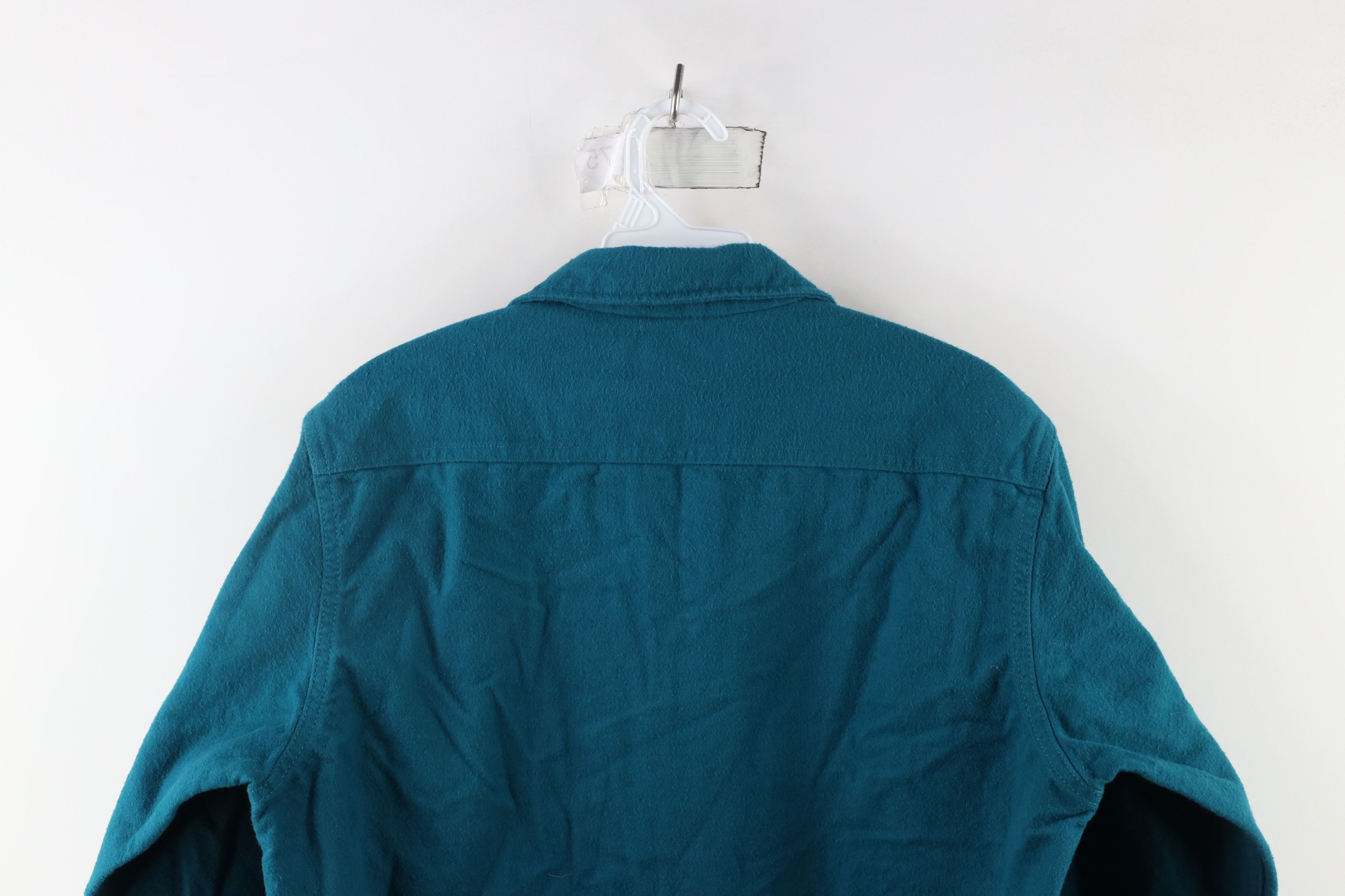 Cabelas × Vintage Vintage 90s Cabelas Cloth Button Shirt Blue Cotton USA Size US M / EU 48-50 / 2 - 8 Thumbnail