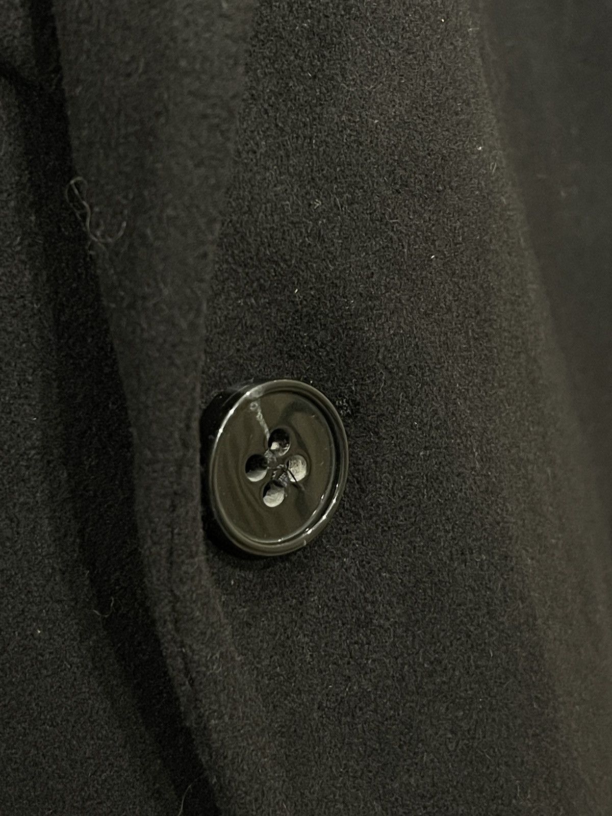 Vintage 🔥Vintage coat Turo wool Cashmere Overcoat Jacket black Size US XXL / EU 58 / 5 - 3 Thumbnail