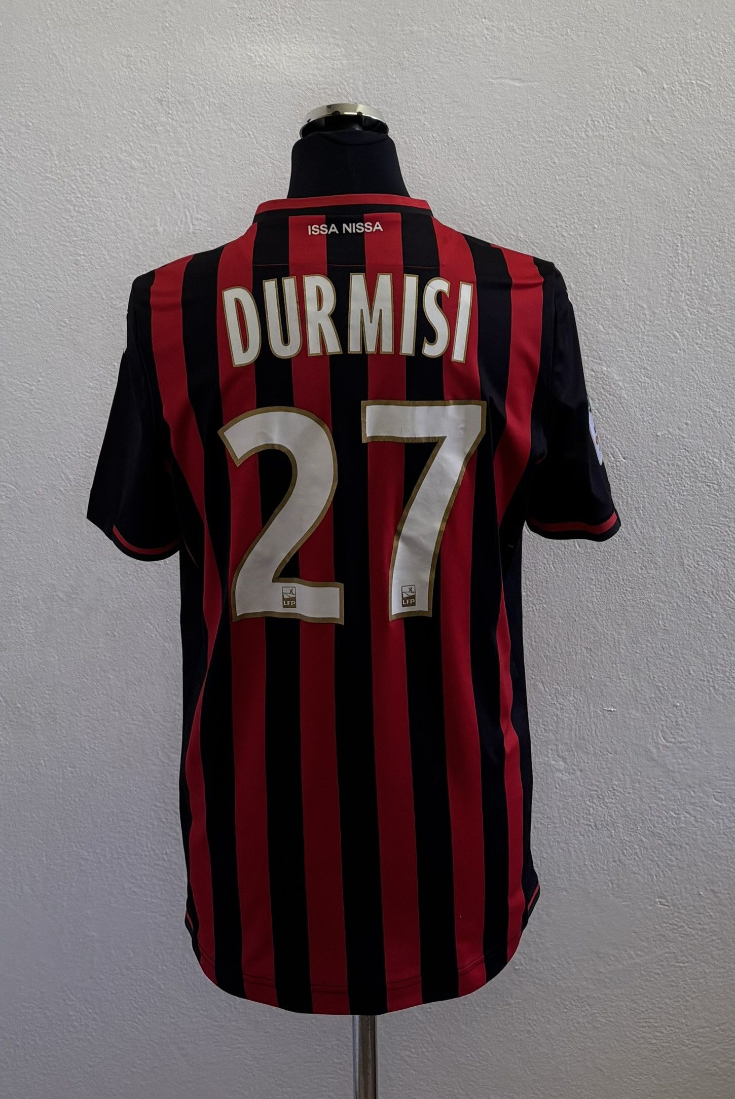 Macron OGC Nice 2019/2020 Durmisi #27 Macron Football Jersey Size L Size US L / EU 52-54 / 3 - 1 Thumbnail