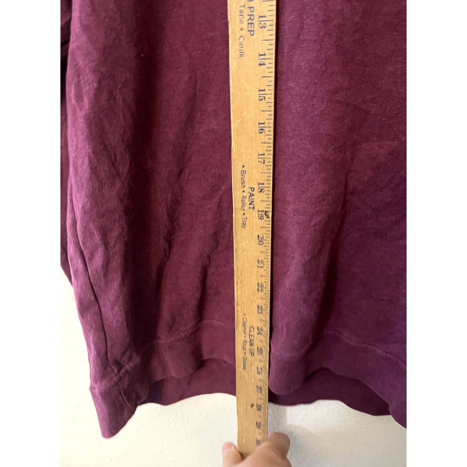 Nike Nike Hoodie Womens Size 1X Purple Burgundy Funnel Cowl Neck Long Sleeve Pocket Size XL / US 12-14 / IT 48-50 - 5 Thumbnail