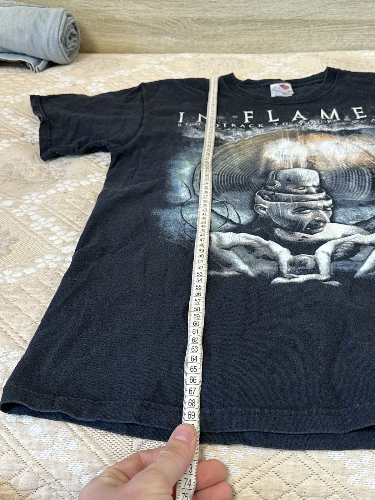 Band Tees 🔥 2004 In Flames Soundtrack To Your Escape Metal T Shirt Size US L / EU 52-54 / 3 - 9 Thumbnail