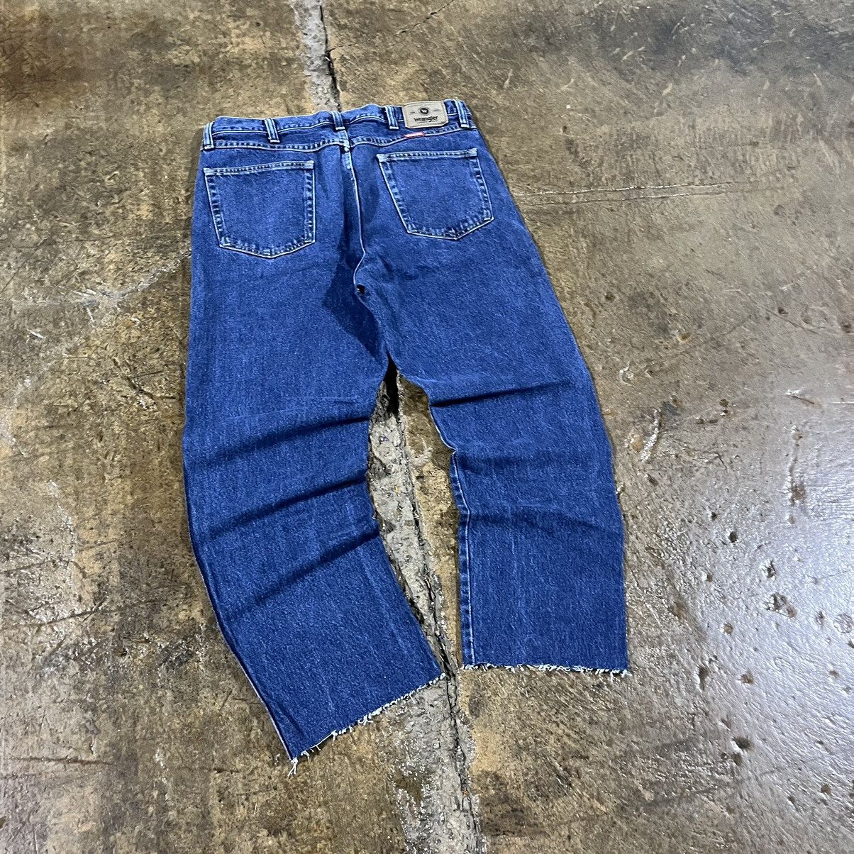 Vintage × Wrangler Crazy Vintage Y2K Wrangler Lightning Jeans Skater Grunge Size US 36 / EU 52 - 8 Thumbnail