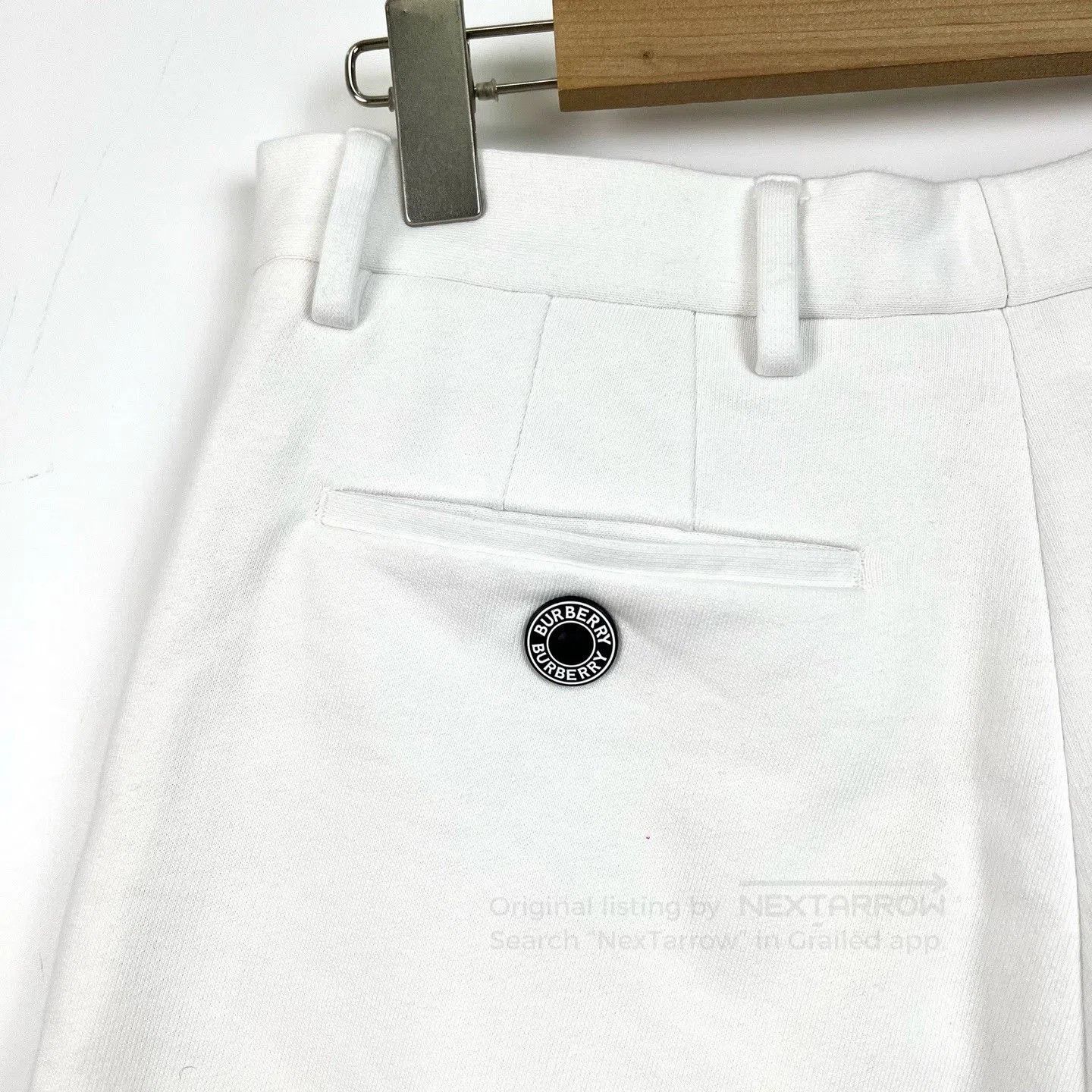 Burberry Burberry Men's Summer White Sports Shorts. Size US 30 / EU 46 - 4 Thumbnail