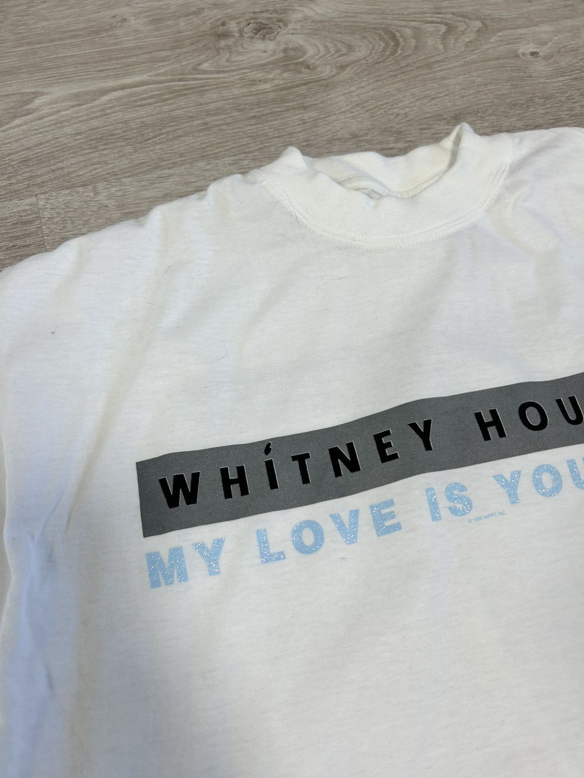 Vintage Vintage Whitney Houston Tour Europe 1999 USA size XL Size US XL / EU 56 / 4 - 8 Thumbnail