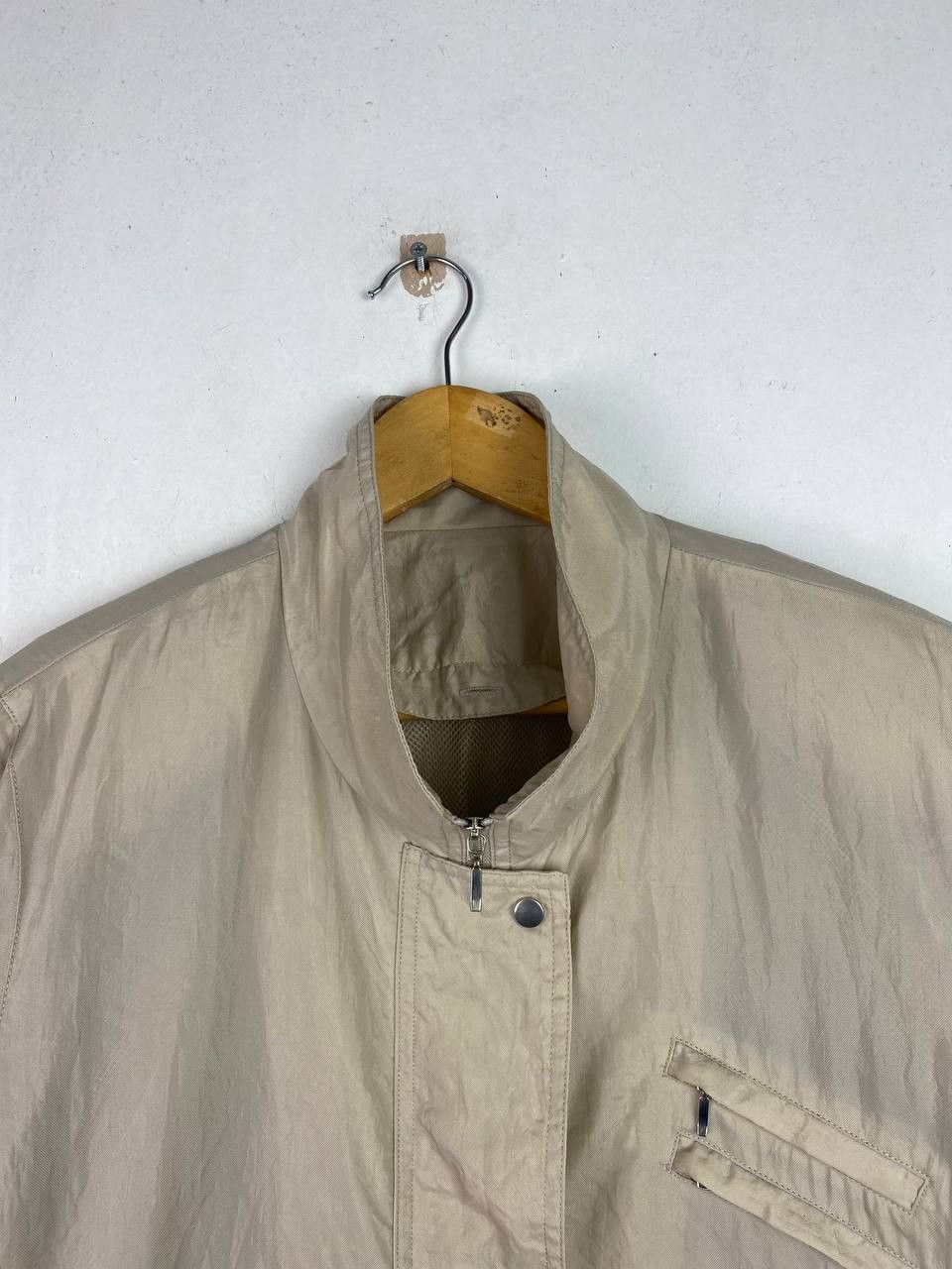 Japanese Brand × Vintage vintage japanese brands long jacket big pocket design Size L / US 10 / IT 46 - 2 Thumbnail