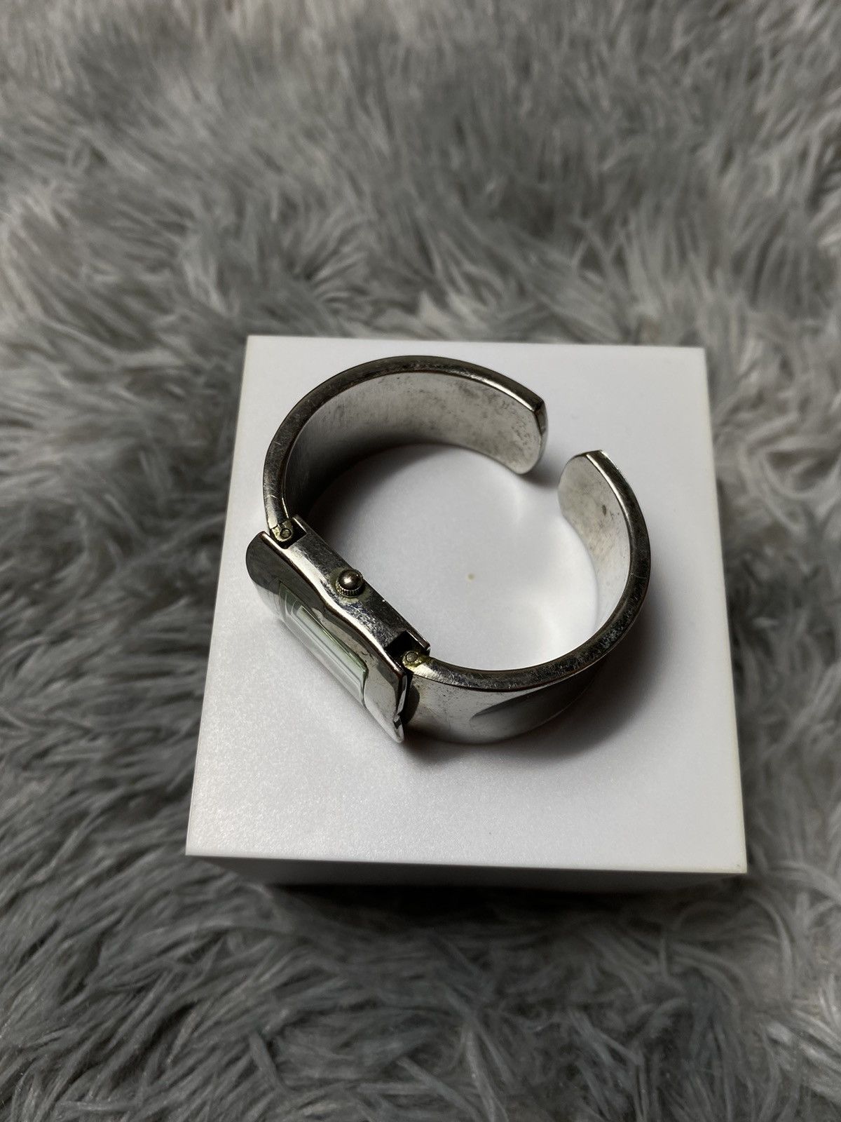 Jewelry Timeless Elegance Silver Cuff Watch Size ONE SIZE - 6 Thumbnail