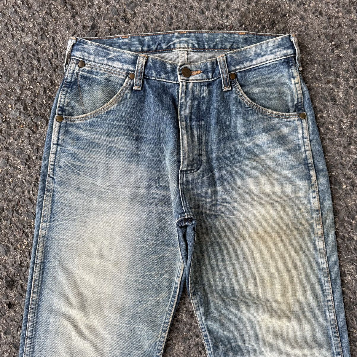 Jean VINTAGE WRANGLER STRAIGHT FADED RUSTY JEAN DENIM PANTS Size US 31 - 2 Thumbnail