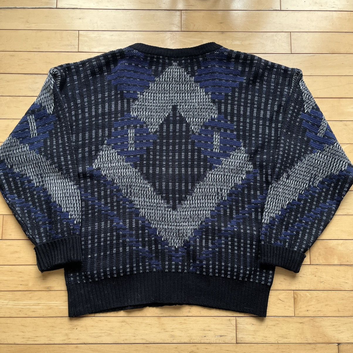 Vintage Vintage blue cardigan Size US L / EU 52-54 / 3 - 4 Thumbnail