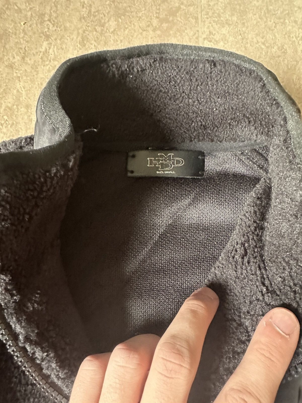 HMDD × The GV Gallery Black Sherpa Oakley style HMDD zip up Size US S / EU 44-46 / 1 - 3 Thumbnail