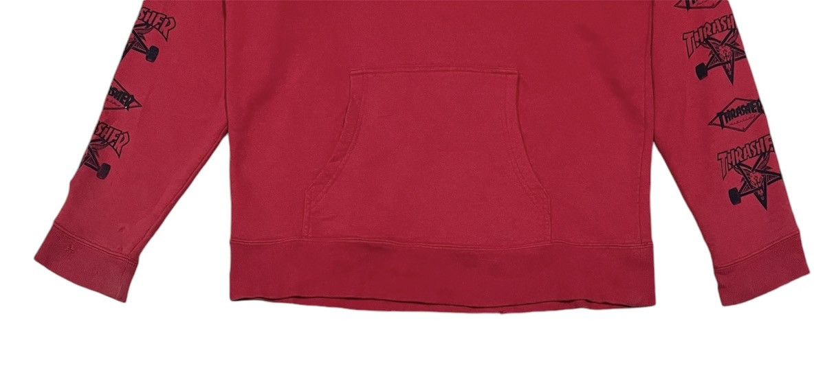 Thrasher × Vintage Thrasher streetwear hoodie Size US L / EU 52-54 / 3 - 3 Thumbnail