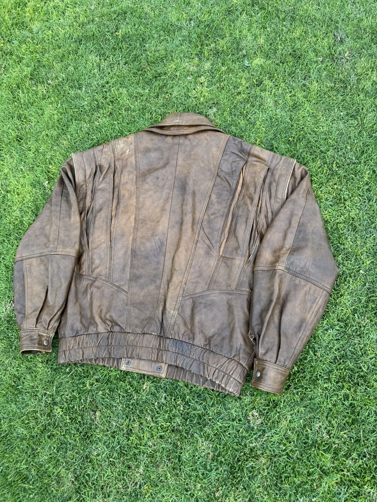 Vintage Vintage jacket echtes leder capia Size US L / EU 52-54 / 3 - 14 Thumbnail