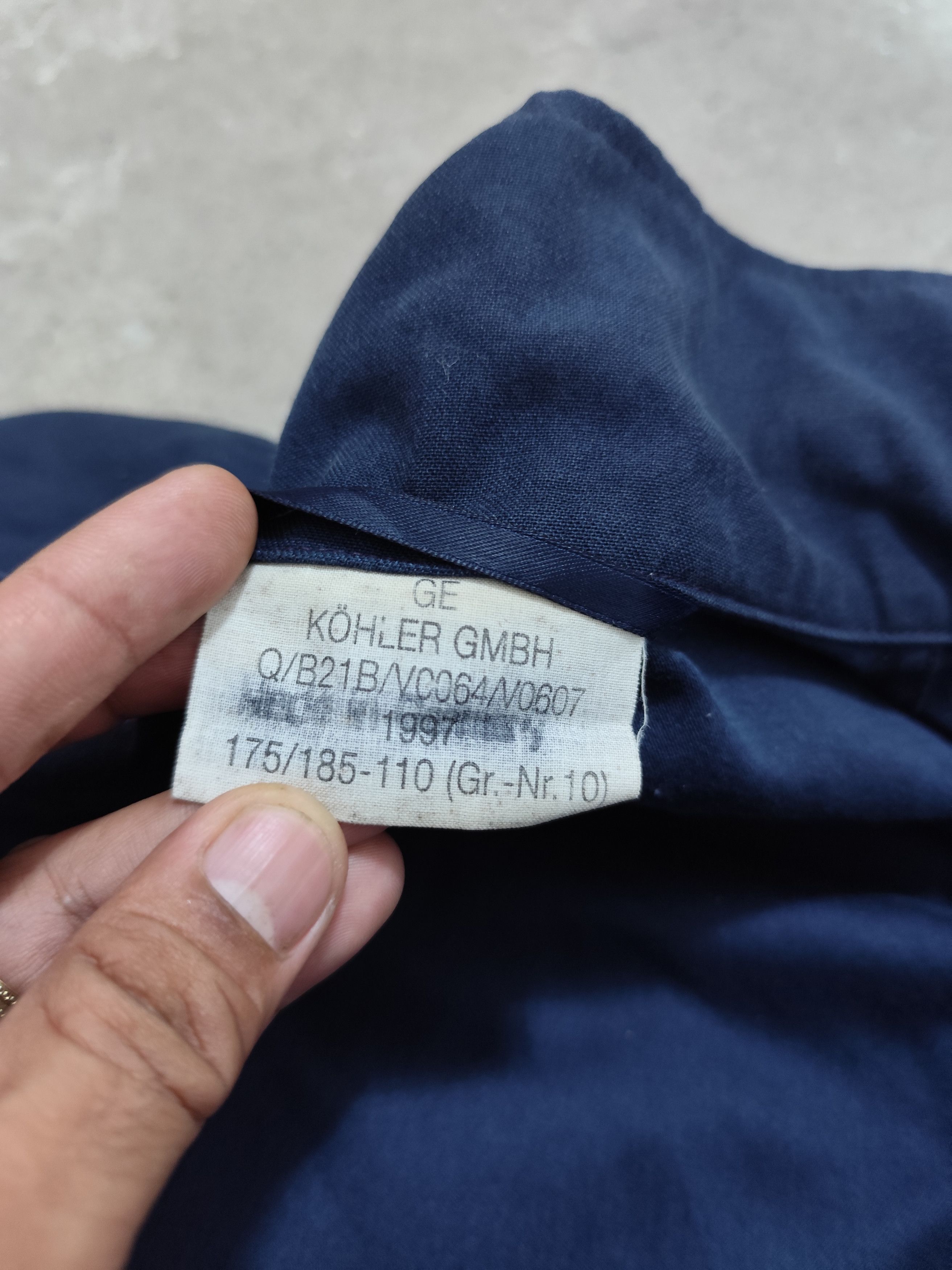 Vintage Vintage 1997 German Military deck jacket Size US XL / EU 56 / 4 - 11 Thumbnail