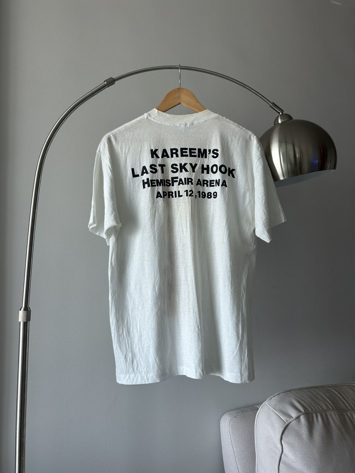 Vintage A Salute to Kareem Vintage T Shirt 80’ Size US XL / EU 56 / 4 - 6 Thumbnail