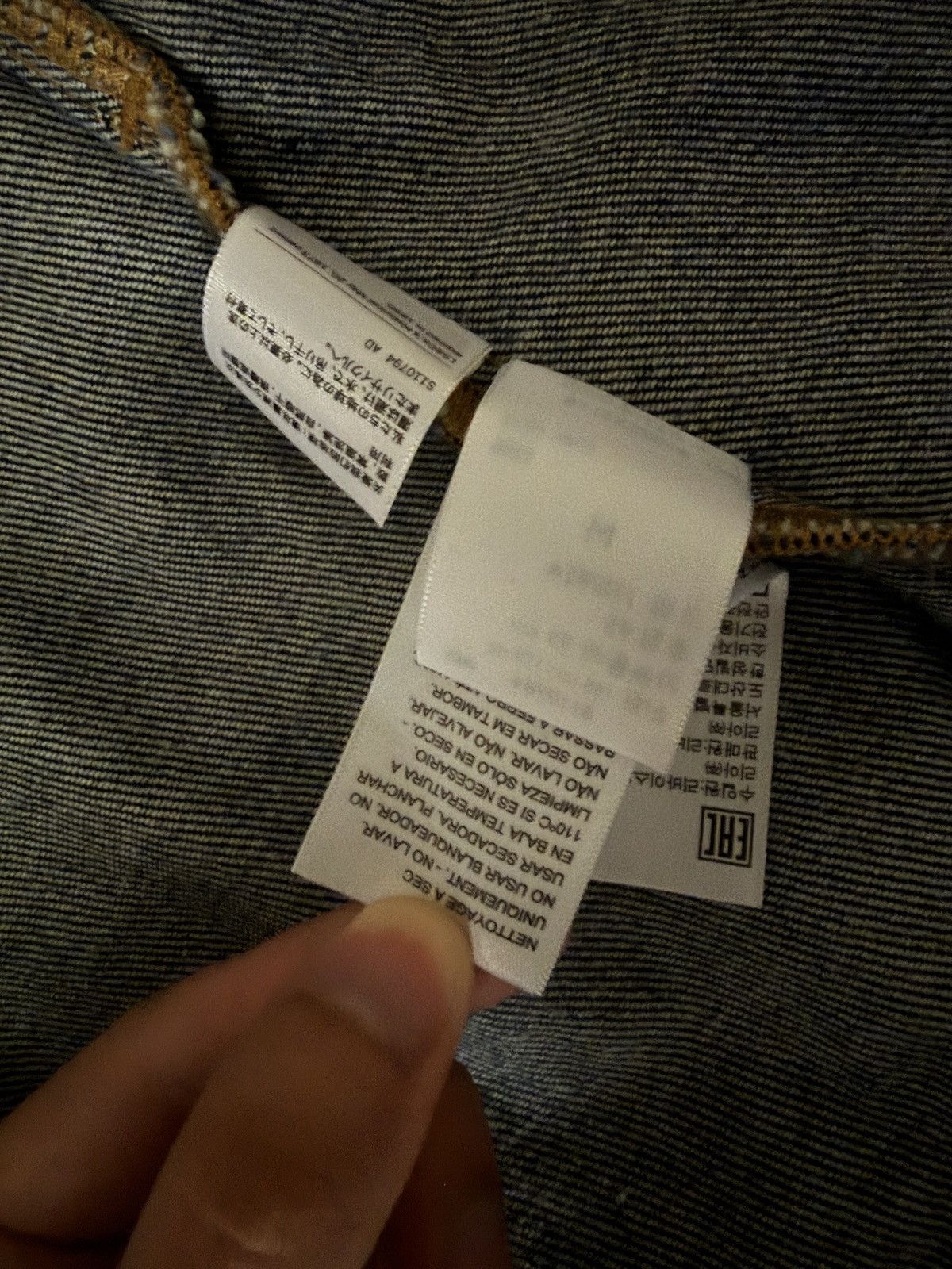 DENIM TEARS × Levi's × Stussy Levi’s Stussy Denim Tears Jacket Size US M / EU 48-50 / 2 - 6 Thumbnail