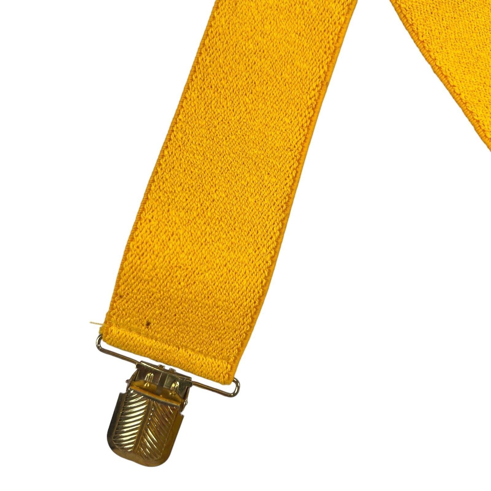 Other Vintage Leather Georgia Tech Yellow Jackets Suspenders Unive Size ONE SIZE - 17 Thumbnail