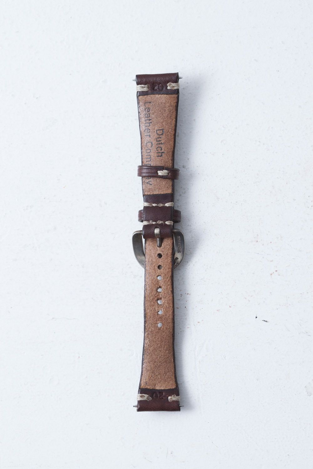 Other The Dutch Leather Company watch strap 20mm Size ONE SIZE - 2 Thumbnail