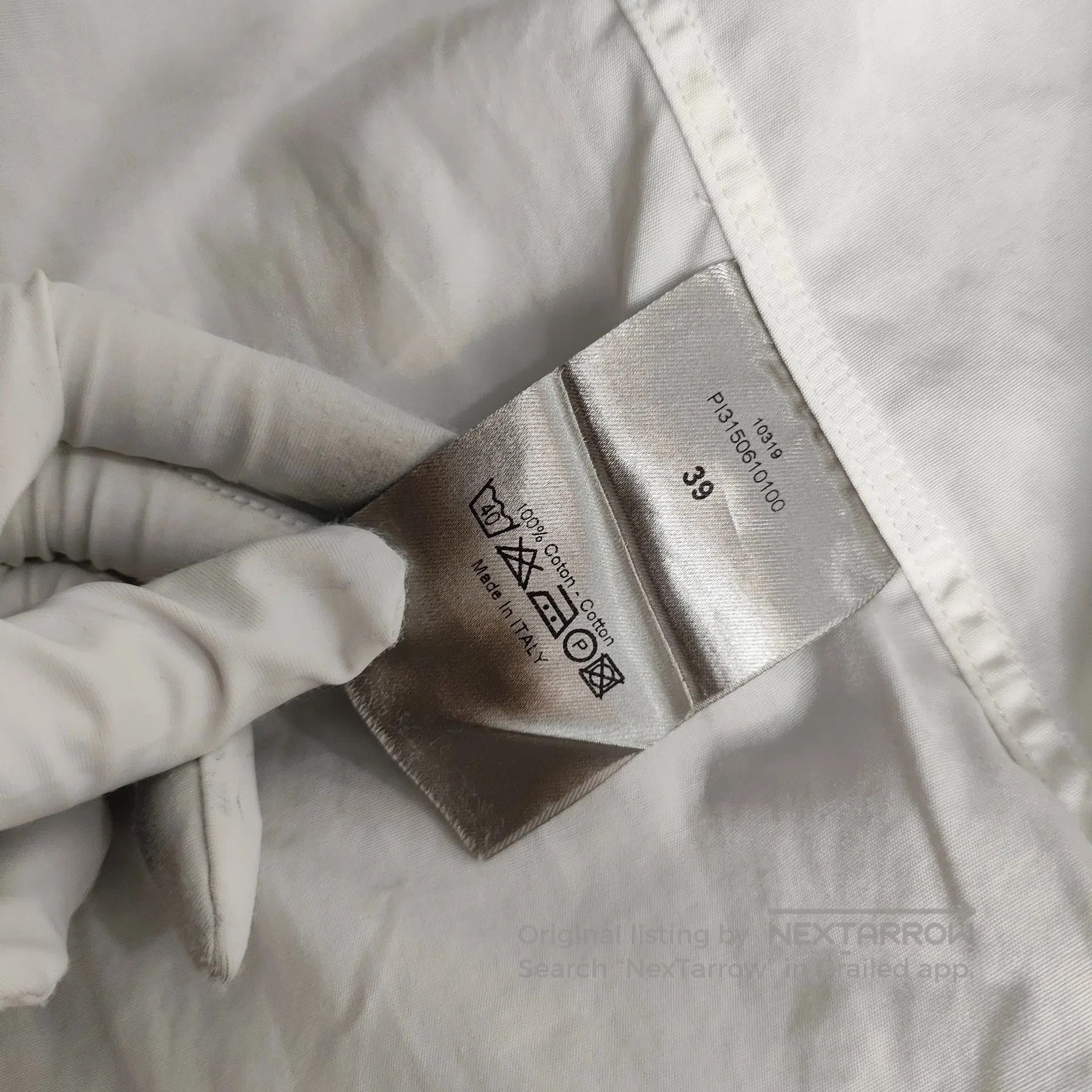 Dior Dior size 39 White Long-sleeve Shirt| Size US S / EU 44-46 / 1 - 5 Thumbnail
