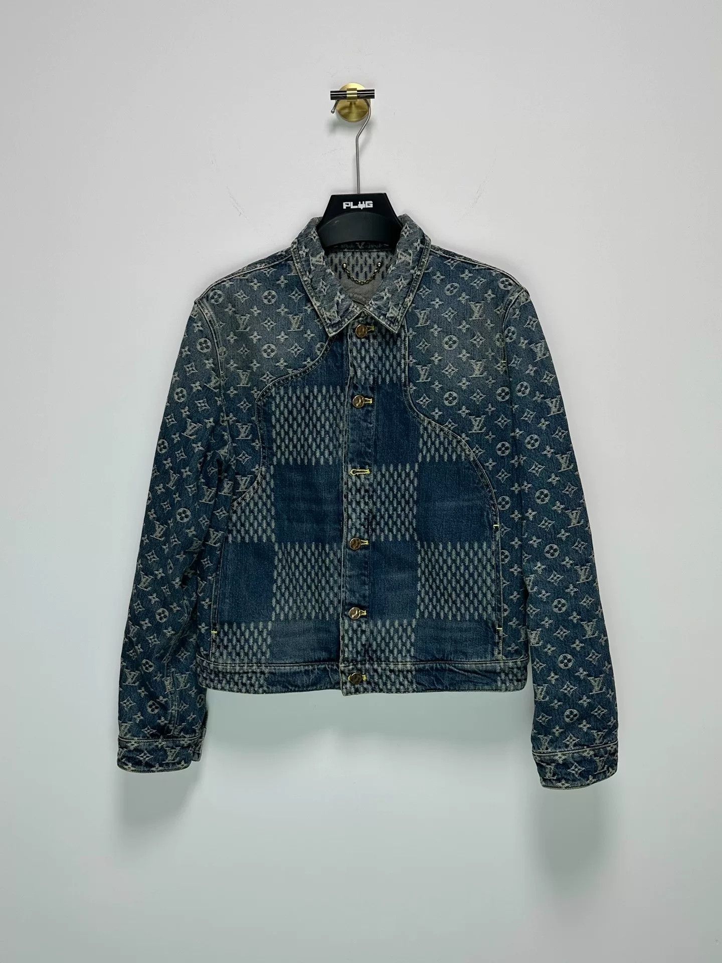 Louis Vuitton Louis Vuitton Nigo Blue Monogram Denim Jacket Size US M / EU 48-50 / 2 - 1 Thumbnail
