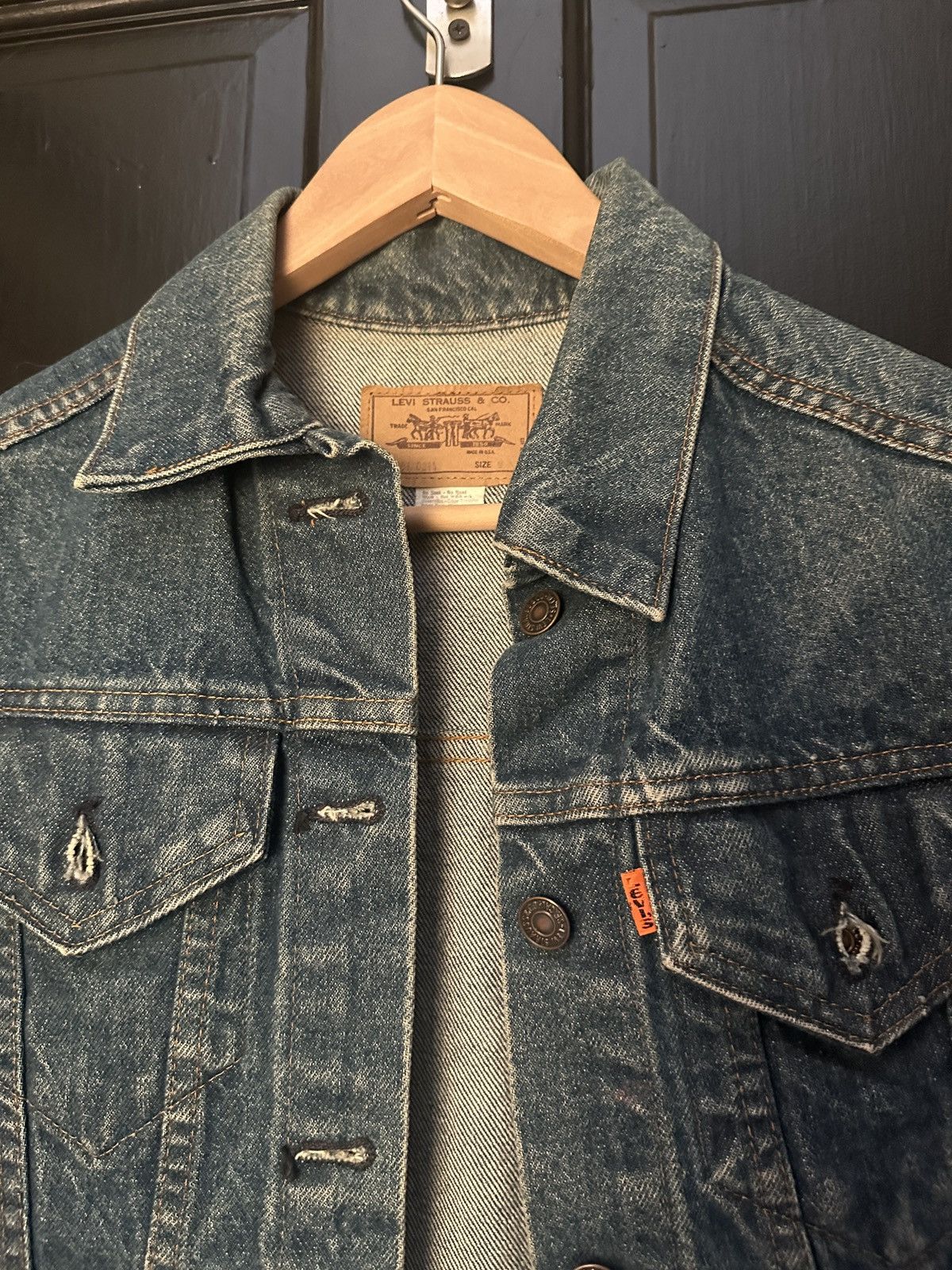 Levi's Custom Queen painted Levi’s denim vest Size S / US 4 / IT 40 - 4 Thumbnail