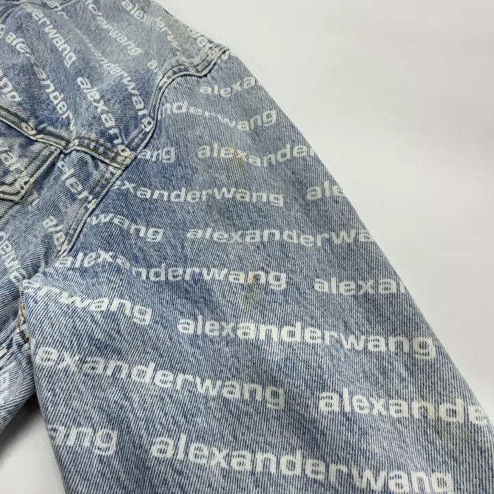 Alexander Wang Alexander Wang Blue Draped Back Jacket - Size S / US 4 / IT 40 - 6 Thumbnail