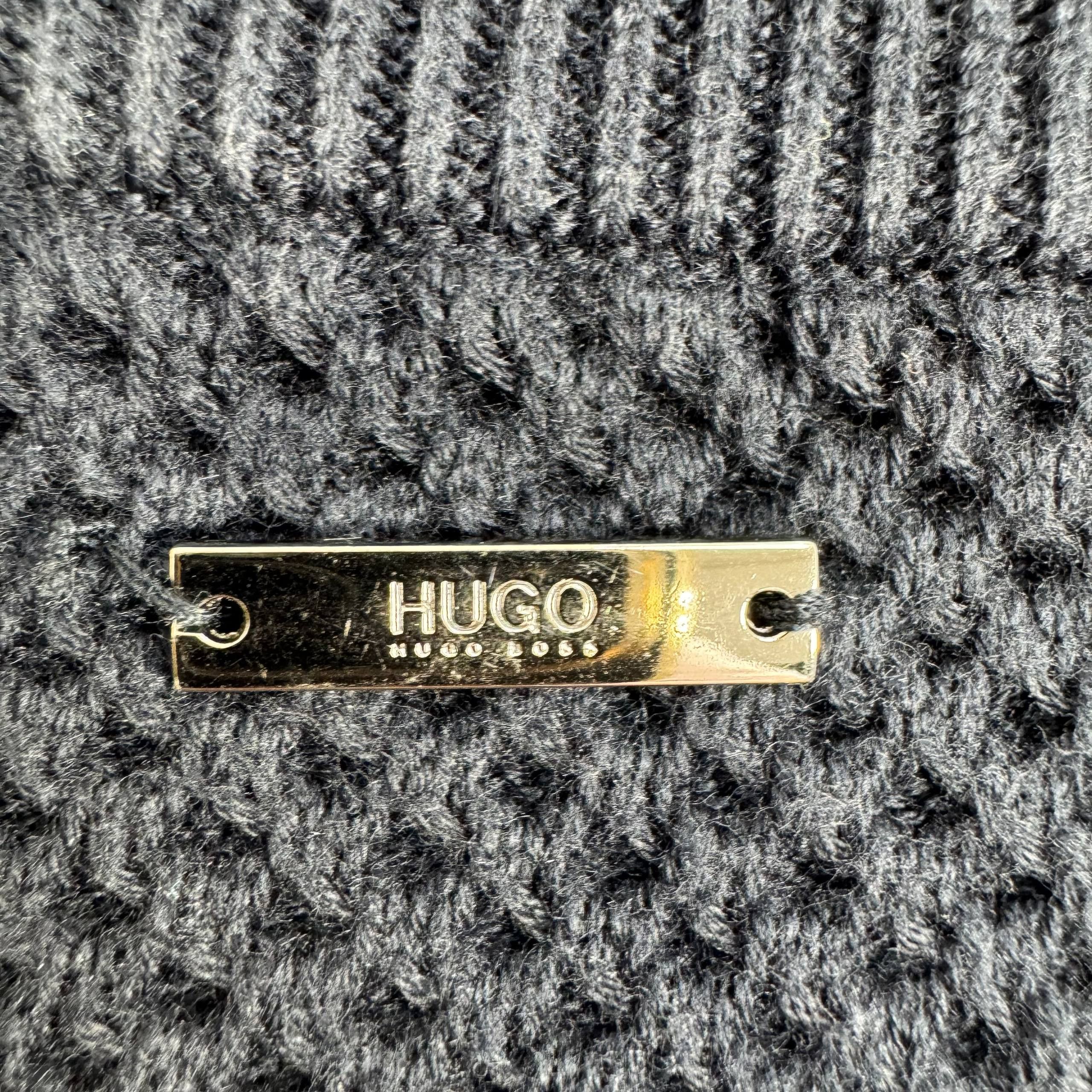 Hugo Boss Hugo Boss Zip Knit Cardigan Sweater Navy Red Mens Size XL Size US XL / EU 56 / 4 - 11 Thumbnail