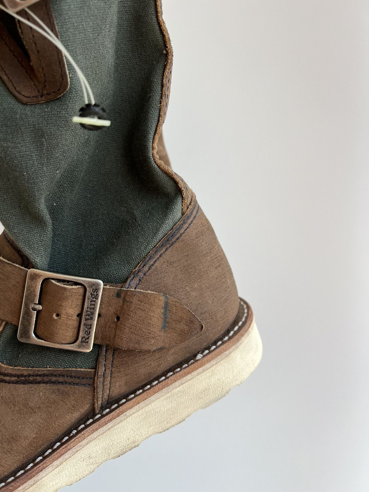 Red Wing × Vintage Vintage Red Wing 2980 Suede Brown Boots Shoes Size US 5 / EU 37 - 6 Thumbnail