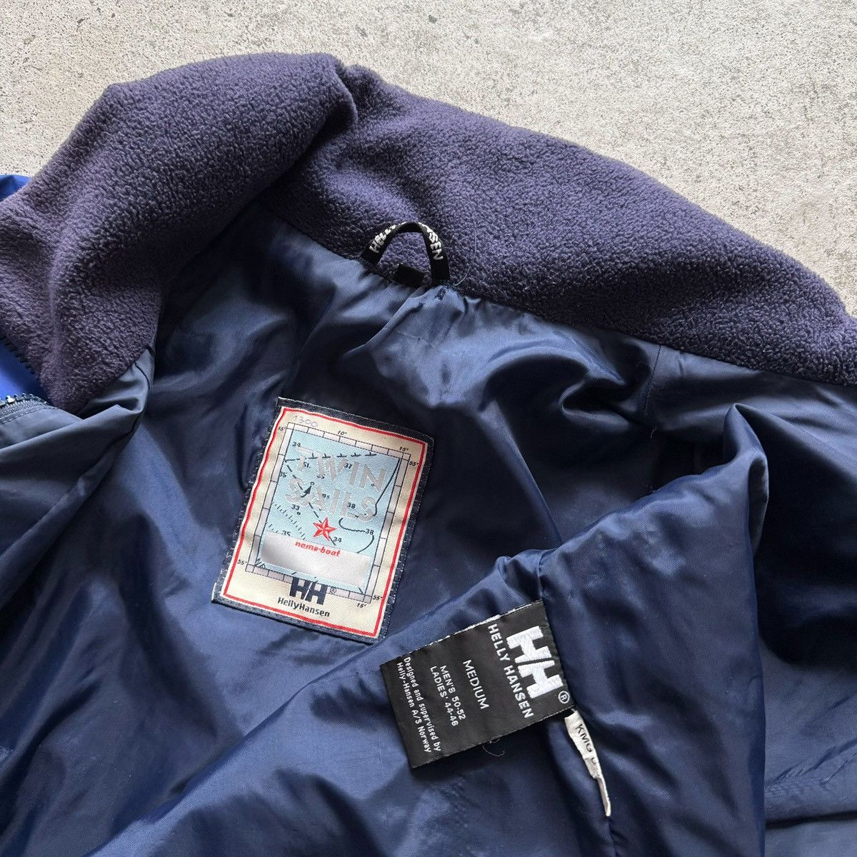 Helly Hansen Helly Hansen Vintage Hooded Jacket Blue Unisex Outdoor Size US XL / EU 56 / 4 - 10 Thumbnail
