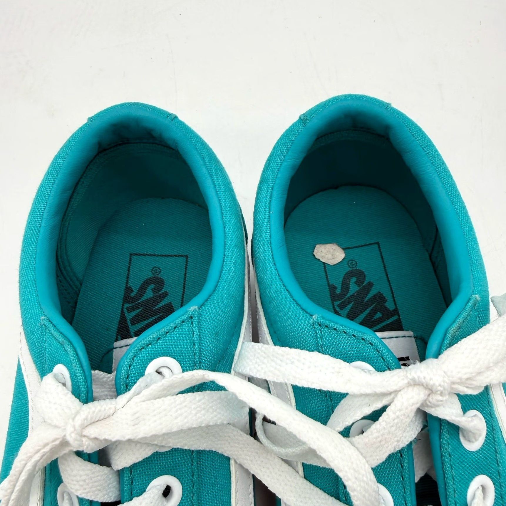 Vans VANS Ward Sneaker Women Blue White Canvas Low Top 7.5 Size M / US 6-8 / IT 42-44 - 3 Thumbnail