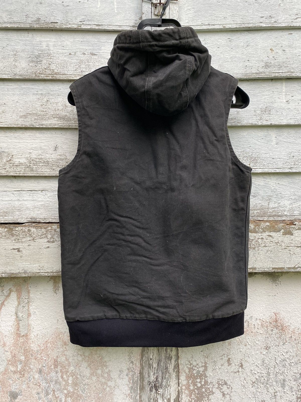 Carhartt × Vintage Carhartt Duck Canvas Sleeveless Thinsulate Hoodie Jacket Size US S / EU 44-46 / 1 - 4 Thumbnail
