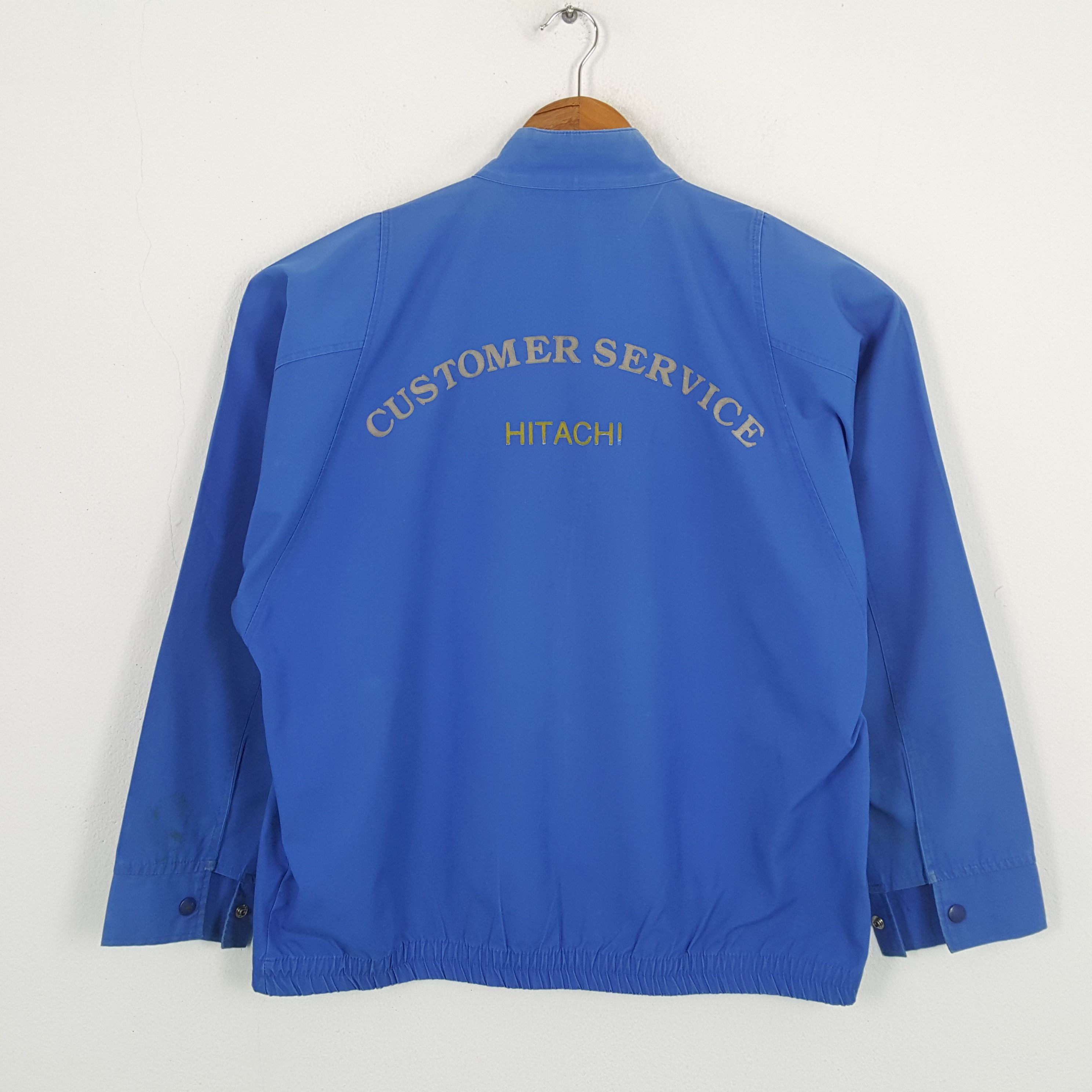 Japanese Brand × Vintage Vintage HITACHI CUSTOMER SERVICE Japan Electronic Jacket Size US L / EU 52-54 / 3 - 1 Thumbnail