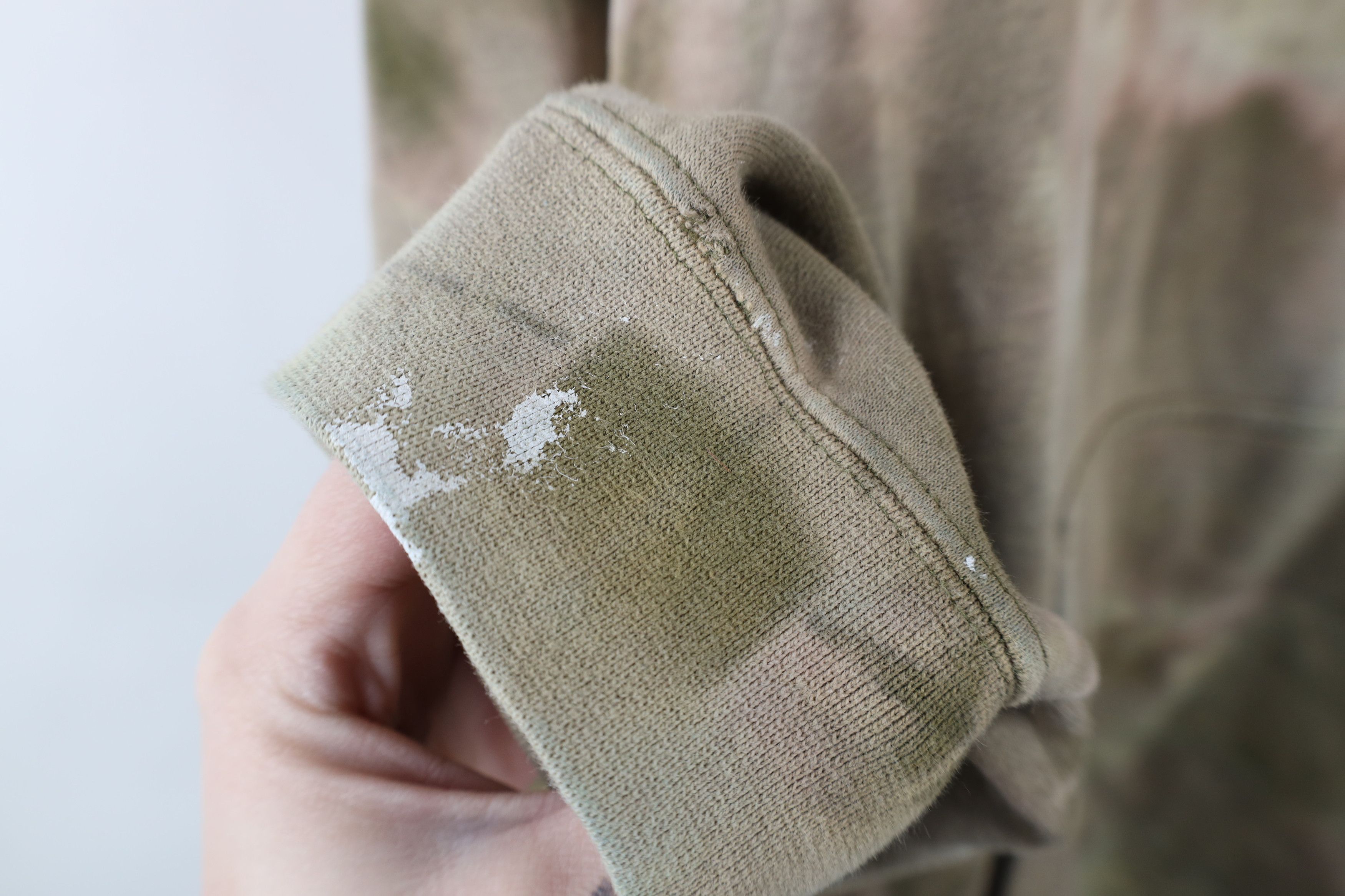 Nike × Vintage Vintage Y2K Nike Spell Box Logo Acid Wash Hoodie Sweatshirt Size US L / EU 52-54 / 3 - 5 Thumbnail