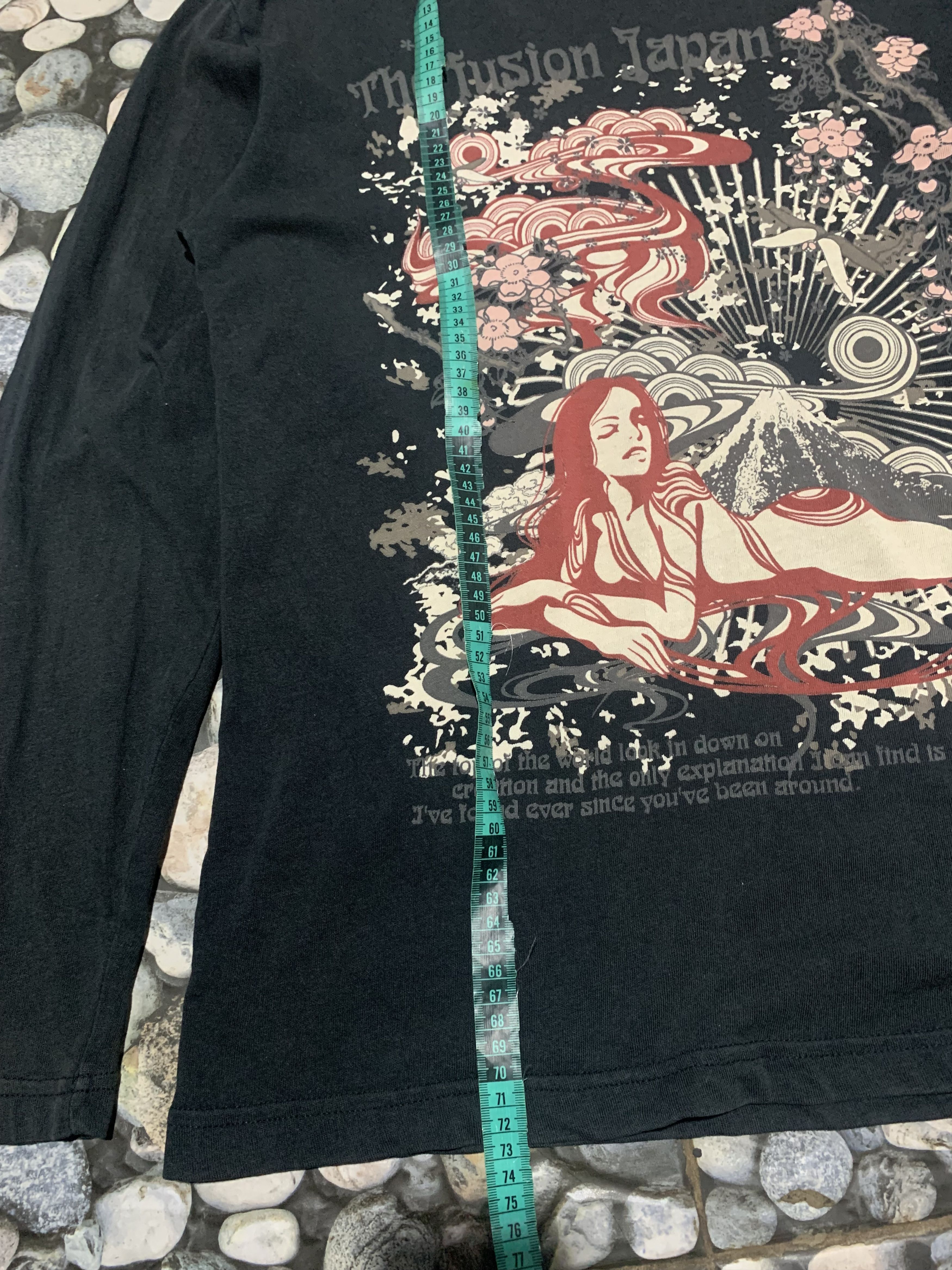 Japanese Brand × Vintage VTG The Fusion Japan long Sleeve Size US M / EU 48-50 / 2 - 13 Thumbnail