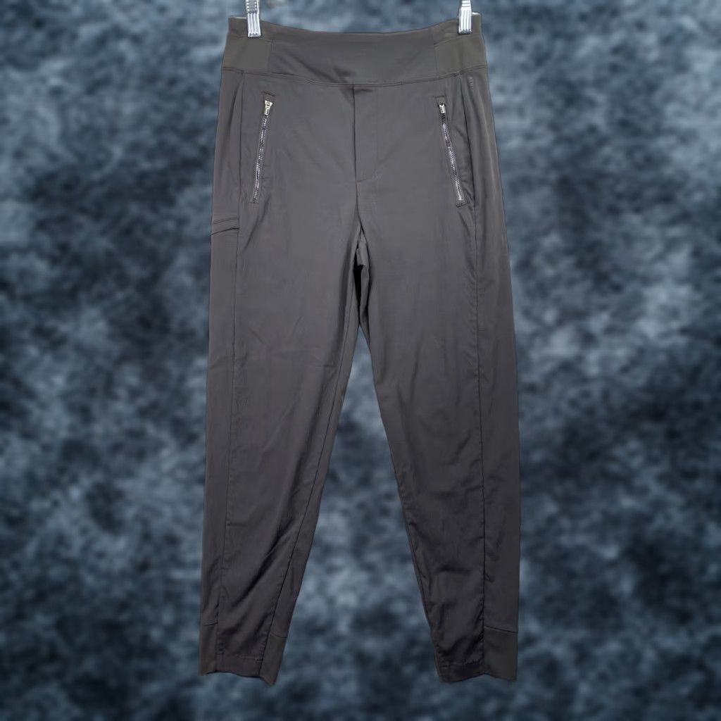 Athleta Athleta Pants Womens 2 Gray Cargo Zip Pockets Hiking Outdoor Pull On Size 26" / US 2 / IT 38 - 1 Thumbnail