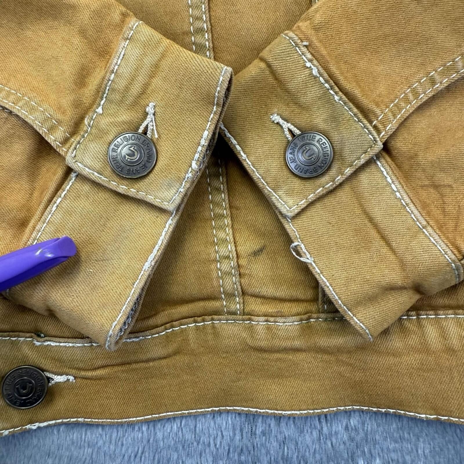 True Religion True Religion Brand Men's Corduroy Jacket Size ONE SIZE - 7 Thumbnail