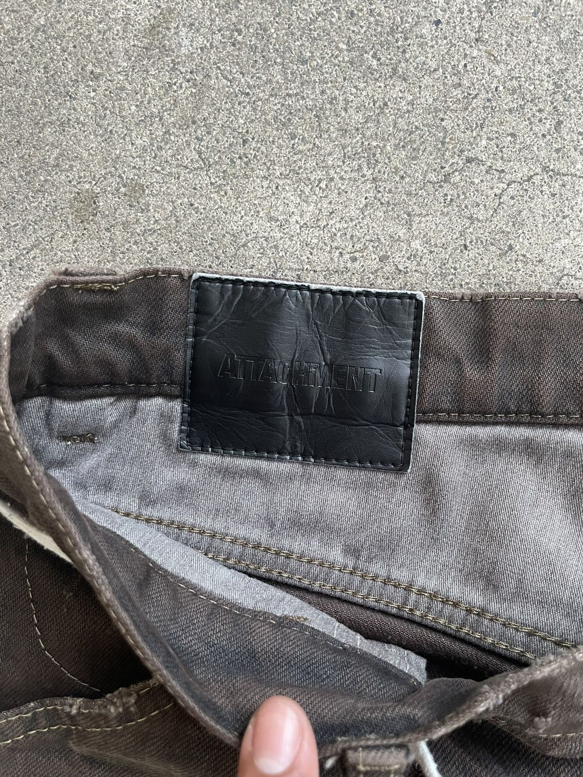 Attachment × Kazuyuki Kumagai Attachment Attachment j cut jeans Size US 32 / EU 48 - 10 Thumbnail