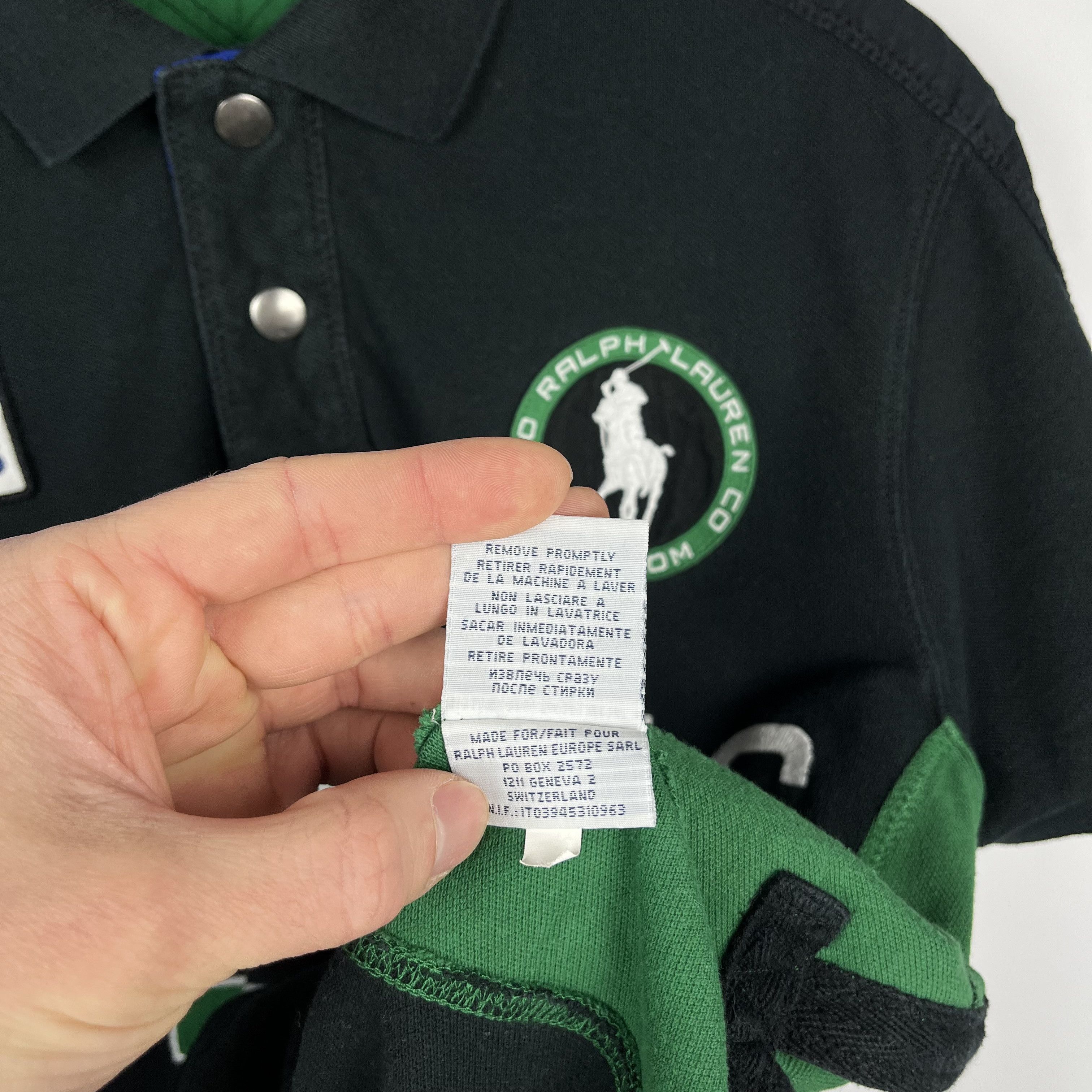 Polo Ralph Lauren Vintage Polo Ralph Lauren Rafting Big Logo Polo Shirt 00’s Size US M / EU 48-50 / 2 - 14 Thumbnail