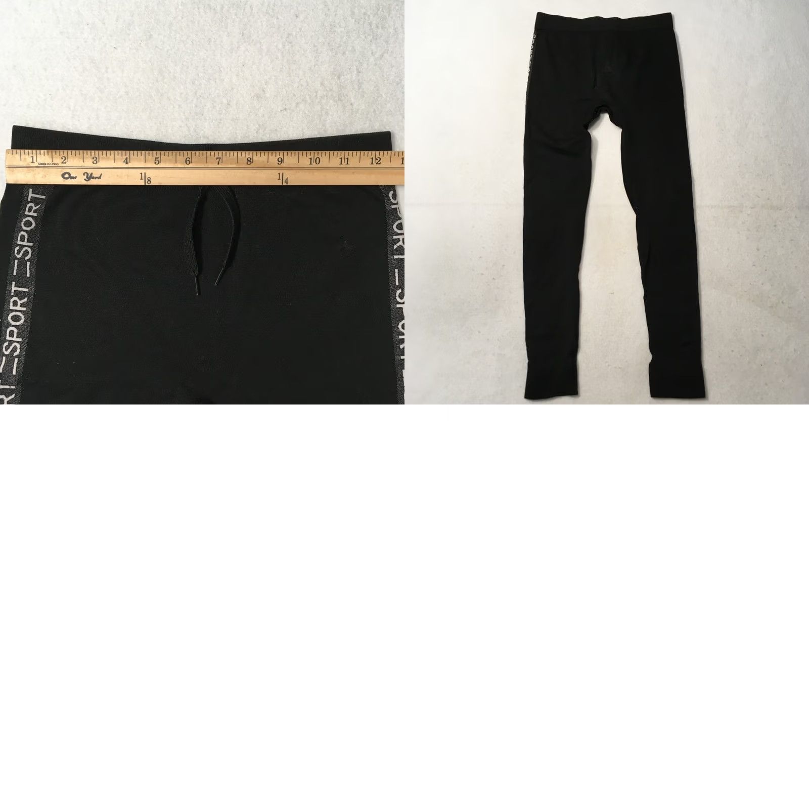 Nike SPORT Leggings Women's Ankle Stretch Size S Black Size 28" / US 6 / IT 42 - 8 Thumbnail