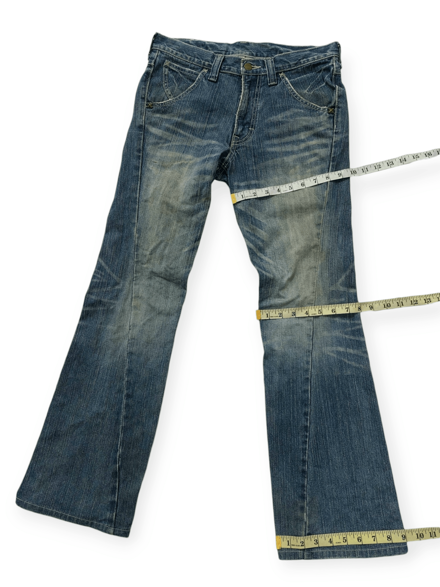 Lee 🔥 Vintage Lee Rider Bootcut Flare Denim Size US 31 - 24 Thumbnail