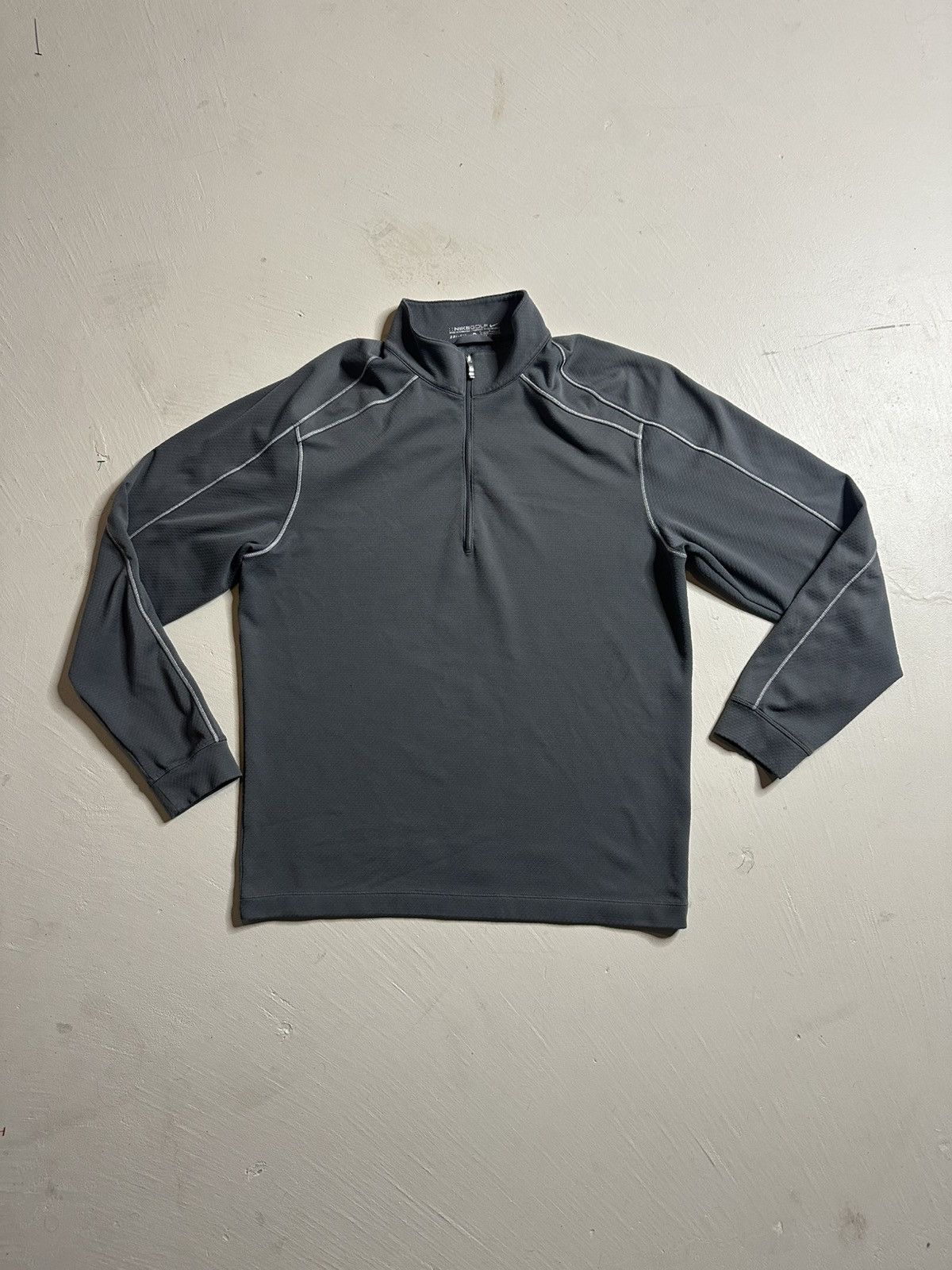 Nike Y2K 2000s Nike Golf Quarter Zip Jacket Size US M / EU 48-50 / 2 - 3 Thumbnail