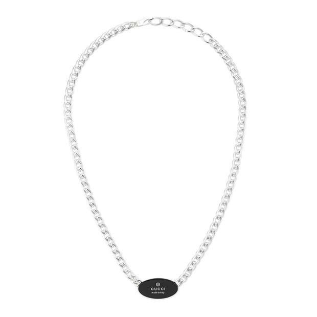 Gucci GUCCI Trademark Chain Necklace Size ONE SIZE - 1 Thumbnail