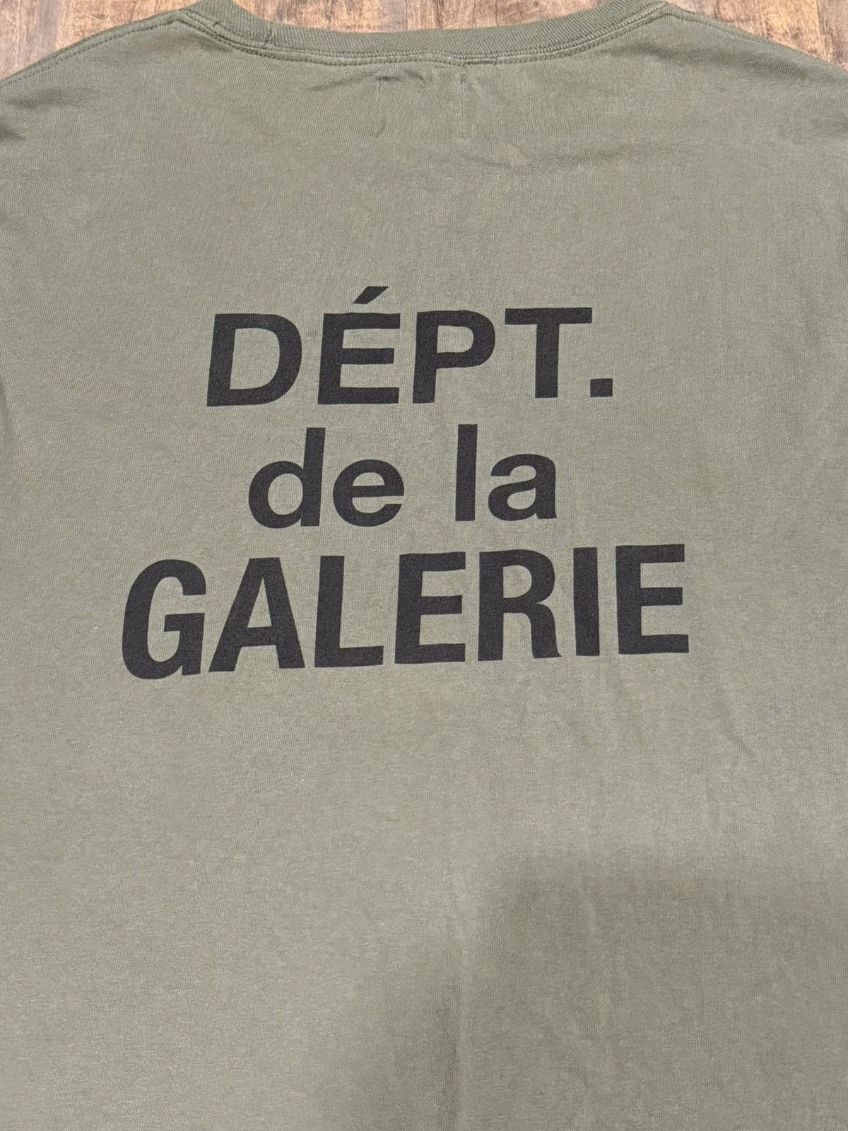 Gallery Dept. Gallery Dept Olive Green French Collector Souvenir L/S Tee Size US M / EU 48-50 / 2 - 4 Thumbnail