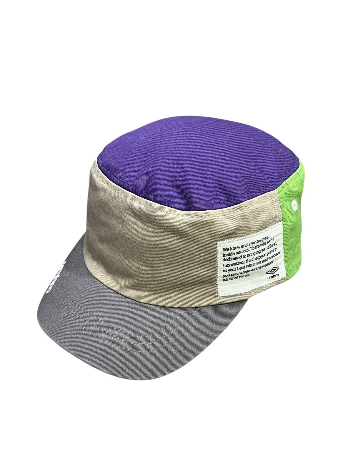 Umbro 🔥Rare UMBRO military-style cap not collab. with Vetements Size ONE SIZE - 4 Thumbnail