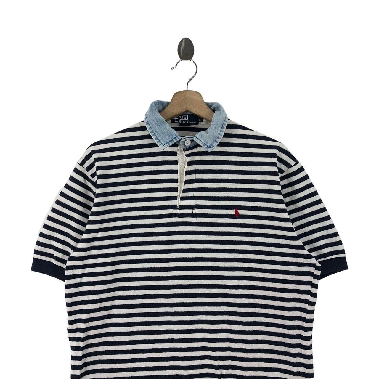 Polo Ralph Lauren Vintage 90’ POLO RALPH LAUREN Small Pony Tee Shirt Striped Size US M / EU 48-50 / 2 - 3 Thumbnail