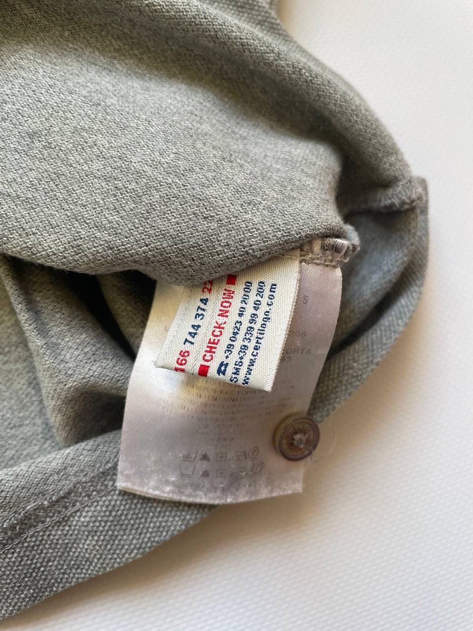 Moncler Vintage Moncler polo shirt gray XL t luxury Size US XL / EU 56 / 4 - 5 Thumbnail