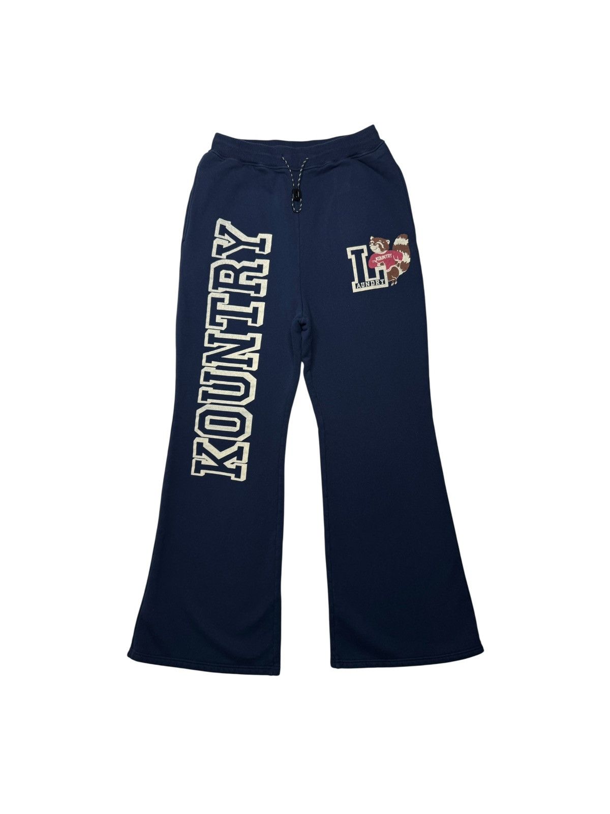 Kapital Kountry Navy Kapital Kountry Flared Sweat Pants Size US 31 - 1 Thumbnail