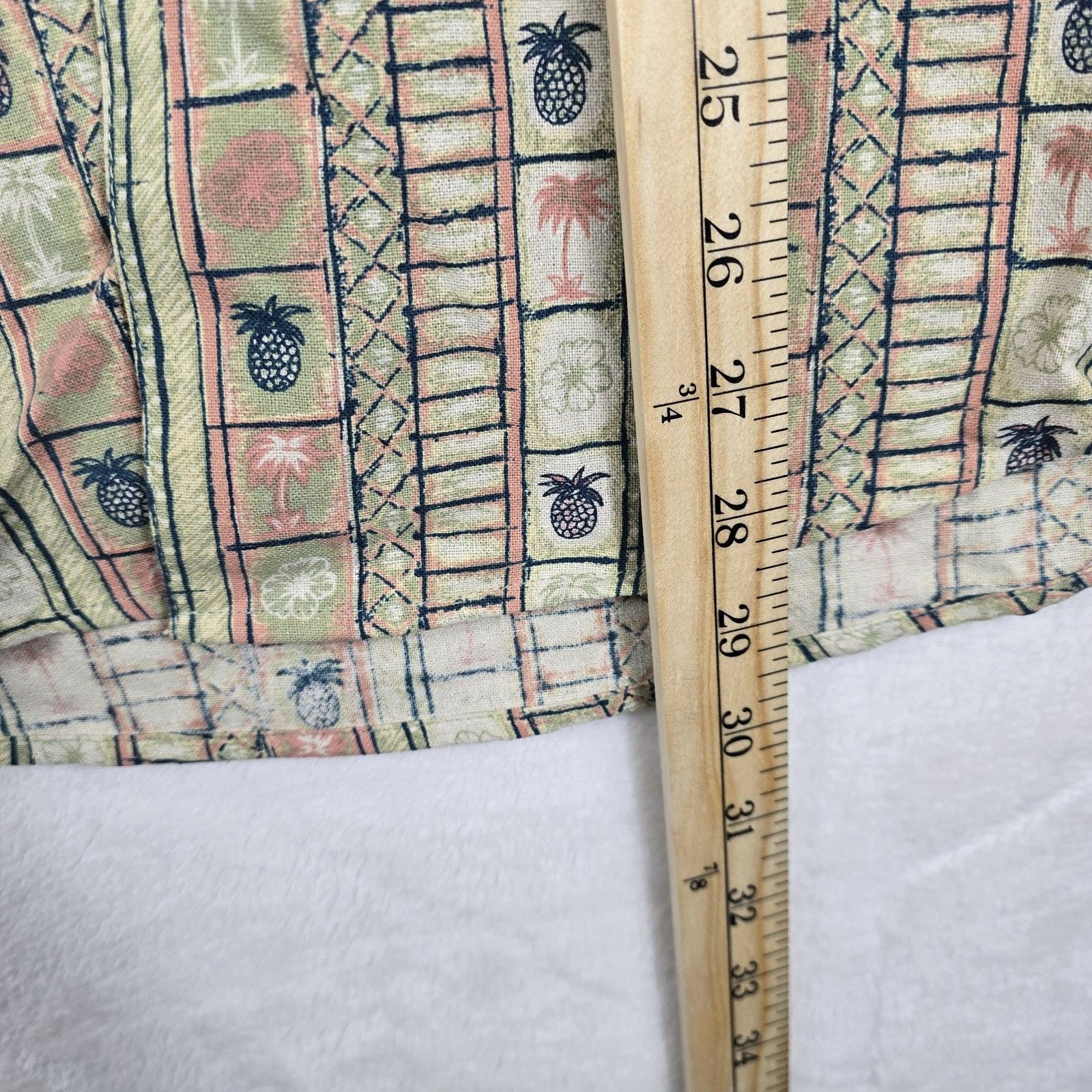 Hilo Hattie Hilo Hattie Silk Hawaiian Shirt Medium Button Up Pineapple Size US M / EU 48-50 / 2 - 11 Thumbnail